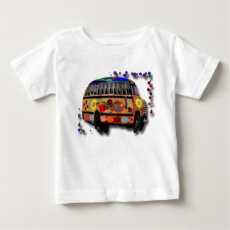 Camiseta De Bebé Autobús de la mariquita