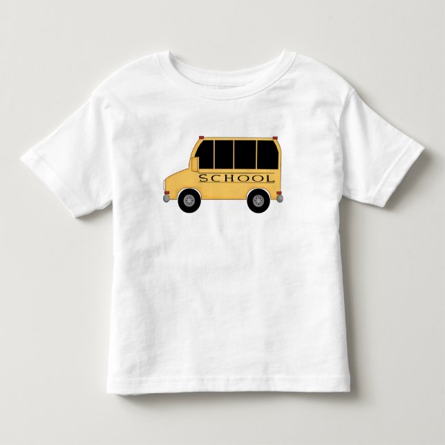 Camiseta De Bebé Autobús escolar (Anverso)