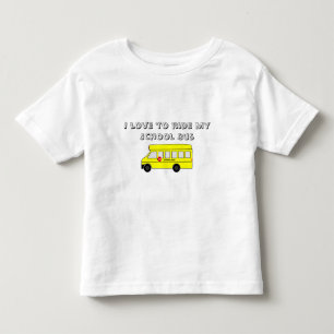Camiseta De Bebé Autobús escolar amarillo