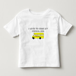 Camiseta De Bebé Autobús escolar amarillo