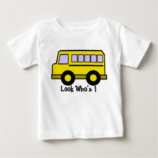 Camiseta De Bebé Autobús escolar/ Mira quién es 1