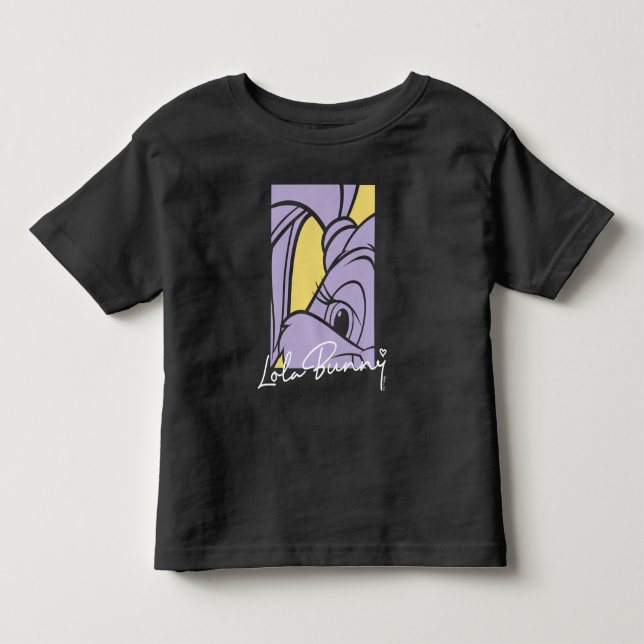 Camiseta De Bebé Autografo de retrato de Lola (Anverso)