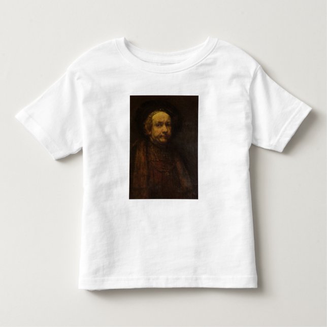 Camiseta De Bebé Autoretrato como anciano, c.1664 (aceite sobre lie (Anverso)