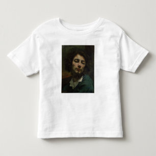 Camiseta De Bebé Autoretrato o, el hombre con una tubería, c.1846