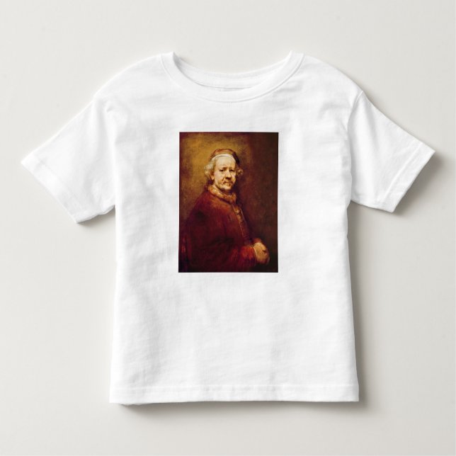 Camiseta De Bebé Autorretrato adentro a la edad de 63, 1669 (Anverso)