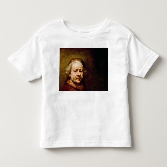Camiseta De Bebé Autorretrato adentro a la edad de 63, 1669 (Anverso)