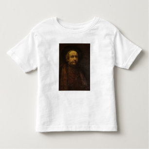 Camiseta De Bebé Autorretrato como viejo hombre, c.1664 (aceite en