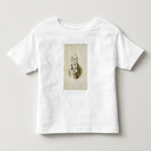 Camiseta De Bebé Autorretrato con el remiendo del casquillo y del
