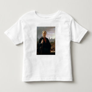 Camiseta De Bebé Autorretrato contra la ventana