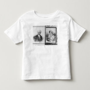 Camiseta De Bebé Autorretrato y retrato de la princesa