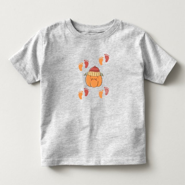 Camiseta De Bebé autumn baby t-shirt (Anverso)