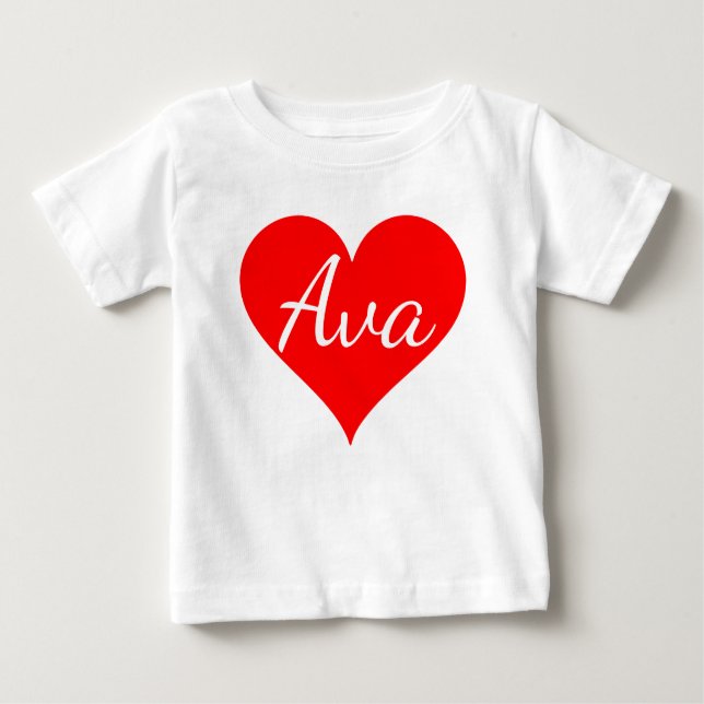 CAMISETA DE BEBÉ "AVA " (Anverso)
