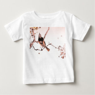 CAMISETA DE BEBÉ AVE JAPONÉS EN LA PARTE SUPERIOR DEL CHICA INICIAL