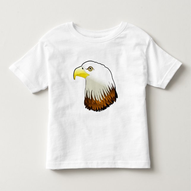Camiseta De Bebé Ave rapaz potente calva de Eagle (Anverso)