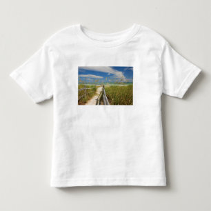 Camiseta De Bebé Avena de mar (Uniola paniculata) creciendo junto a