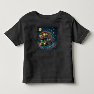 Camiseta De Bebé Aventura del autobús mágico de libros