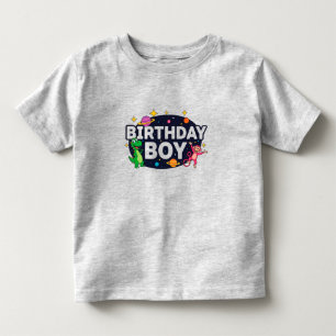 Camiseta De Bebé Aventura espacial del niño en su cumpleaños