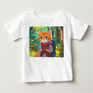 Camiseta De Bebé Aventura mágica por el bosque: Pequeño Explorador