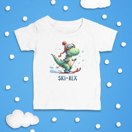 Camiseta De Bebé Aventura Ski-Rex