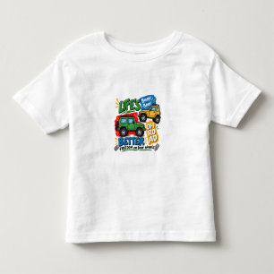 Camiseta De Bebé Aventura Todoterreno 4x4 Libertad en CuatroPhoto W