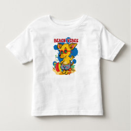 Camiseta De Bebé Aventuras costeras: Playa de Verano para Niños