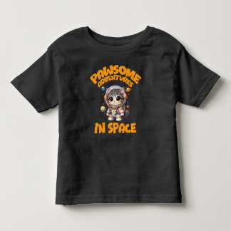 Camiseta De Bebé Aventuras Patas en el Espacio Niños
