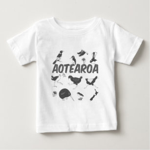 Camiseta De Bebé Aves de Aotearoa NZ