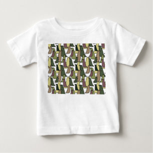 Camiseta De Bebé Aves de camuflaje