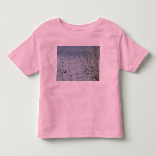 Camiseta De Bebé Aves del lago Toddlers Ringer T-Shirt
