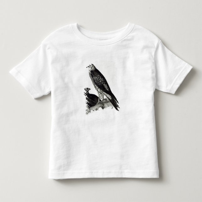 Camiseta De Bebé Aves rapaces (Anverso)