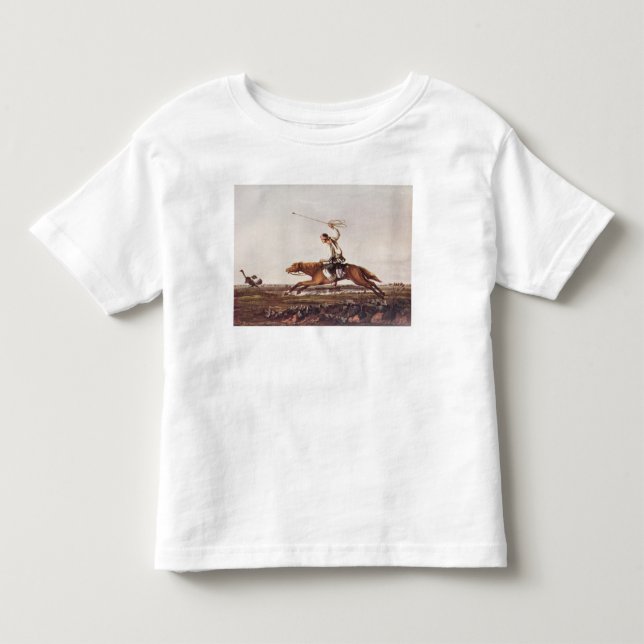 Camiseta De Bebé Avestruces de Balling (Anverso)