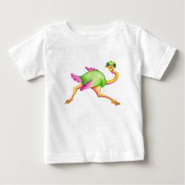 Camiseta De Bebé Avestruz poco común