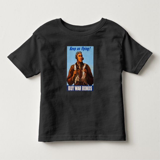Camiseta De Bebé Aviadores afroamericanos luchan contra pilotos de  (Anverso)