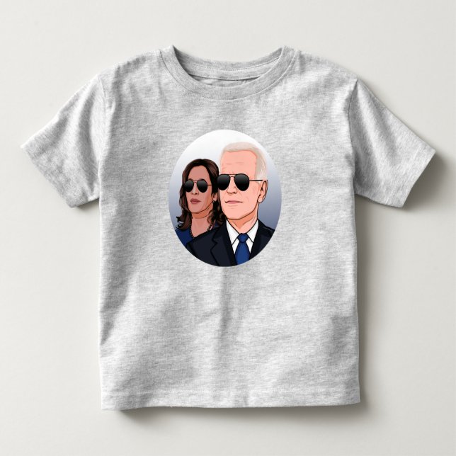 Camiseta De Bebé Aviadores Joe y Kamala (Anverso)