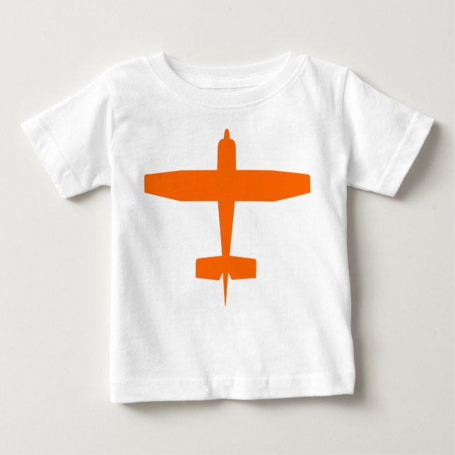 Camiseta De Bebé Avión (Anverso)