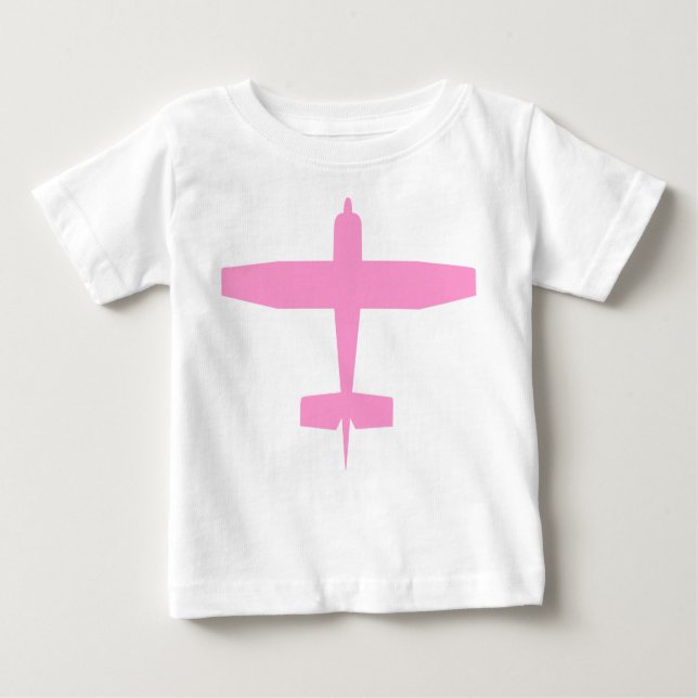Camiseta De Bebé Avión (Anverso)