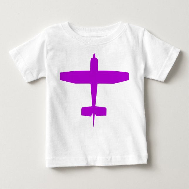 Camiseta De Bebé Avión (Anverso)