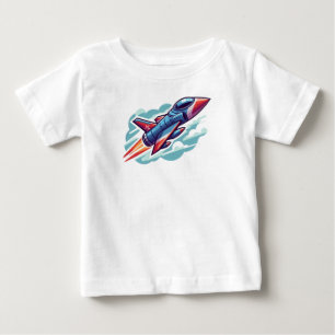 Camiseta De Bebé avión/avión de combate