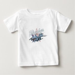 Camiseta De Bebé avión de combate personalizado