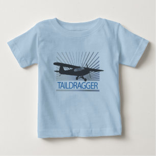Camiseta De Bebé Avión del dragón trasero