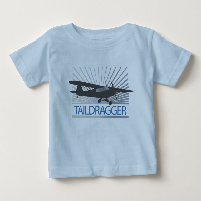 Camiseta De Bebé Avión del dragón trasero (Anverso)