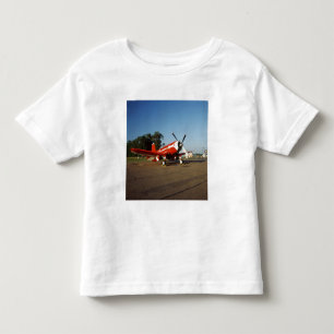Camiseta De Bebé avión F2G-1D Super Corsair en un espectáculo aéreo