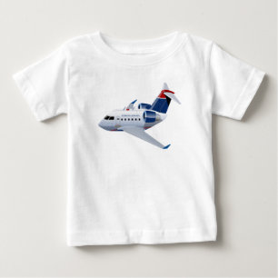 Camiseta De Bebé avión personalizado