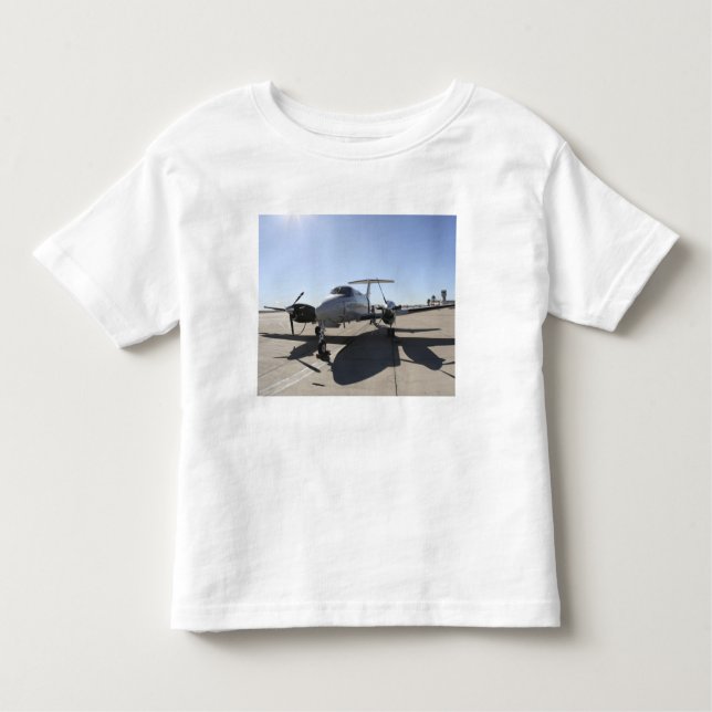 Camiseta De Bebé Avión UC-12F King Air (Anverso)