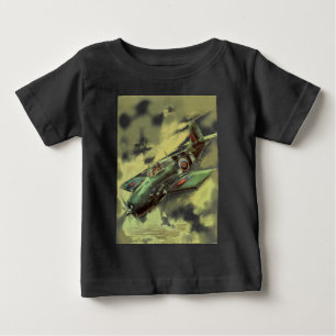 Camiseta De Bebé Avión Vintage
