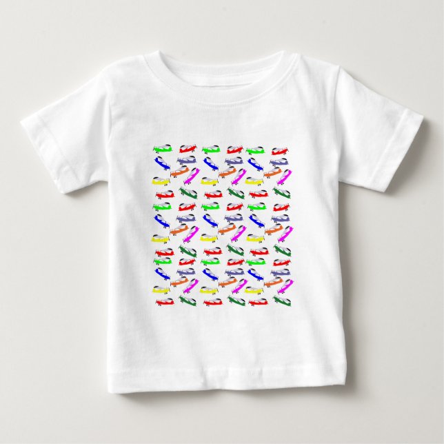 Camiseta De Bebé Aviones (Anverso)