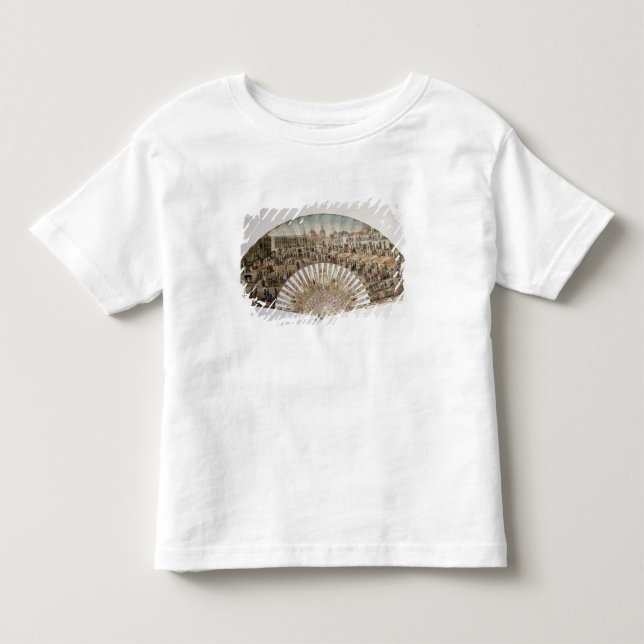 Camiseta De Bebé Avive la representación de la plaza de la Cebada, (Anverso)