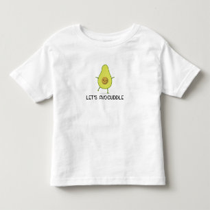 Camiseta De Bebé Avocuddle Funny Kawaii Aguacate Tee