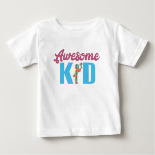Camiseta De Bebé Awesome Kid