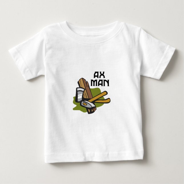 CAMISETA DE BEBÉ AX MAN (Anverso)